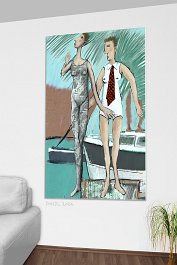 Variation no. 15 Art print on 380g polycotton canvas