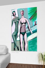 Variation no. 9 Art print on 380g polycotton canvas