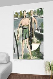 Variation no. 20 Art print on 380g polycotton canvas