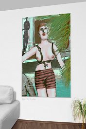 Variation no. 11 Art print on 380g polycotton canvas