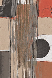 3108459945-DPM++ 2M-7-pop art painted, red-orange brushstroke, tan-olive horizontal line, black pencil circle, brown, eavening_ _lora_FDandlSty2_1_