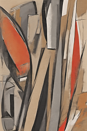 705659669-DPM++ 2M-7-cubism art painted, red-orange brushstroke, tan-olive horizontal line, black pencil oval_ _lora_FDandlSty2_1__
