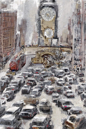 3178052246-DPM++ 2M-7-traffic,city,clockwork, white background_ _lora_FDandlSty2_1__
