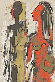 1893541627-DPM++ 2M-7-pop art painted, red-orange brushstroke, tan-olive horizontal line, olive pencil circle, lightyellow-white, rectangular objects,