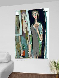 Art print on 380g polycotton canvas