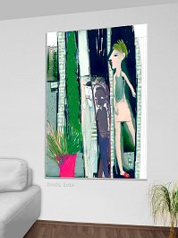 Art print on 380g polycotton canvas