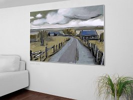 Art print on 380g polycotton canvas