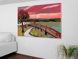 Art print on 380g polycotton canvas