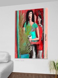Art print on 380g polycotton canvas
