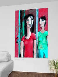 Art print on 380g polycotton canvas