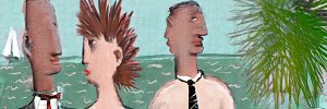 Beach serie KI-generierte Bilder nachbearbeitet (generiert mit gleicherTexteingabe, aber unterschiedlichen Startpunkten und...